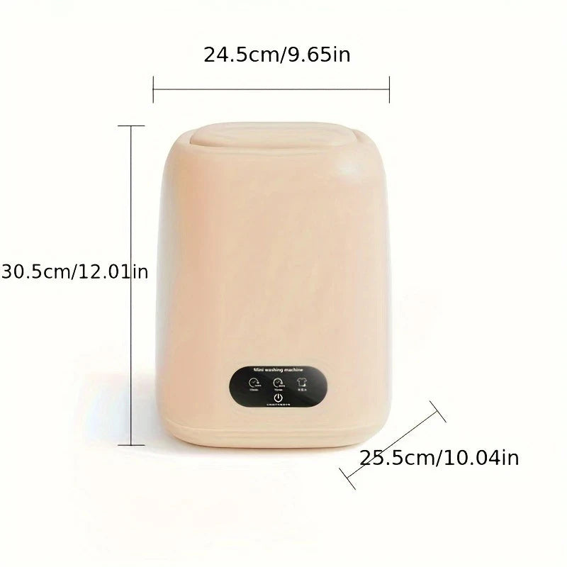 Small Washing Machine for Underwear Children'S Clothes Mini Washer Fully Automatic Portable Washing Machine with Spin Dryer 220V