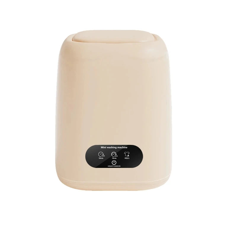 Small Washing Machine for Underwear Children'S Clothes Mini Washer Fully Automatic Portable Washing Machine with Spin Dryer 220V